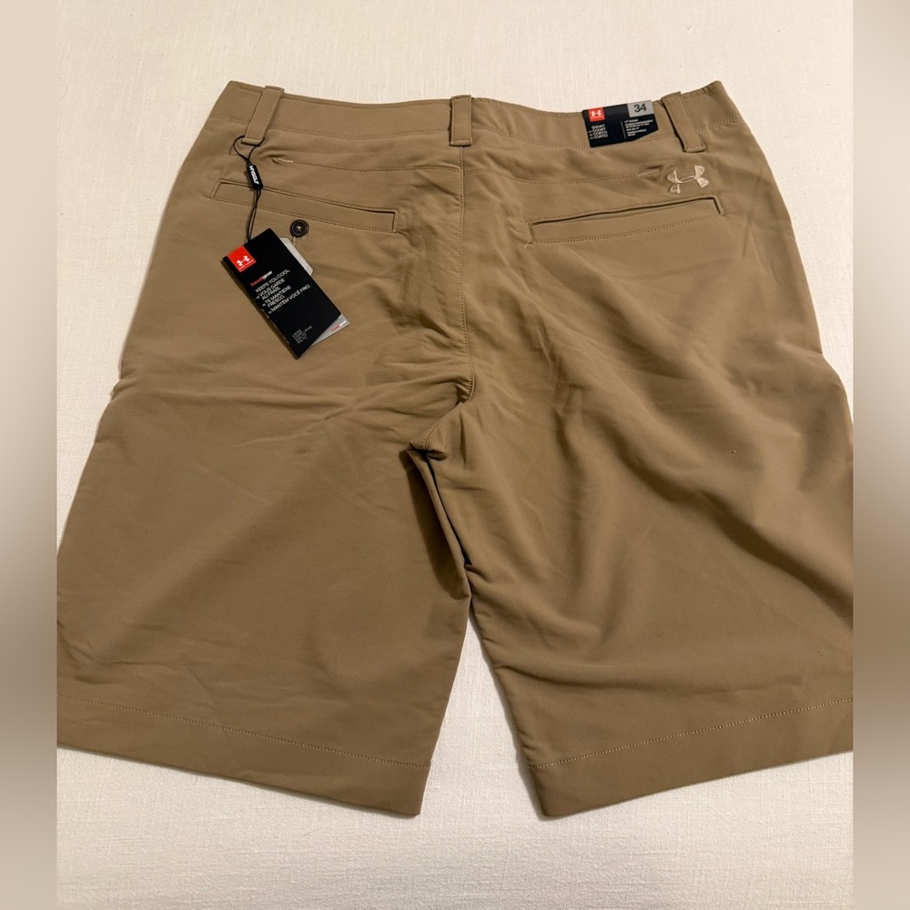 Under Armour Mens Heatgear Shorts size 34, 11 inseam - Picture 2 of 5